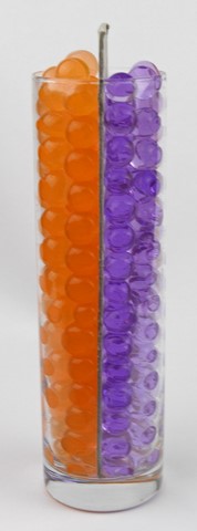 hydrogel violet et orange