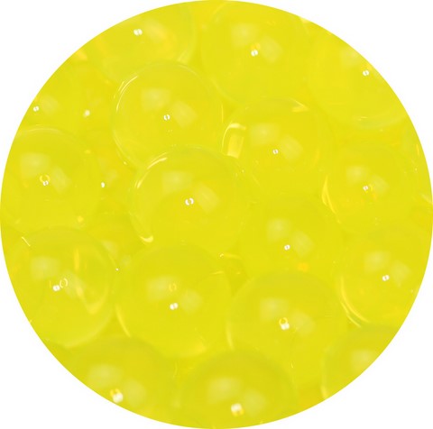 billes hydrogel jaune citron