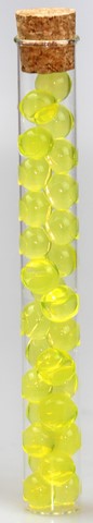 tube billes hydrogel jaune citron